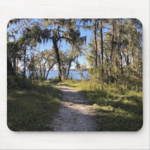Tapis De Souris Sentier au bord de la rivière
