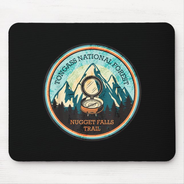 Tapis De Souris sentier de nugget falls en alaska  (Devant)