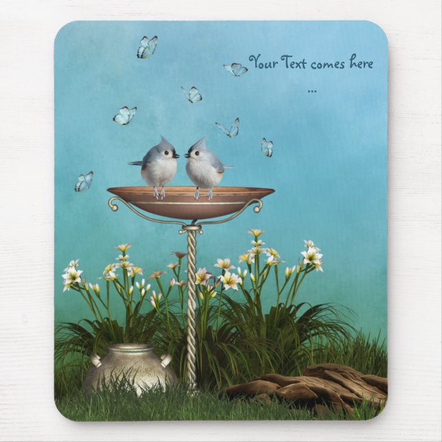 Tapis De Souris Sentiments d'été Mousepad (Devant)