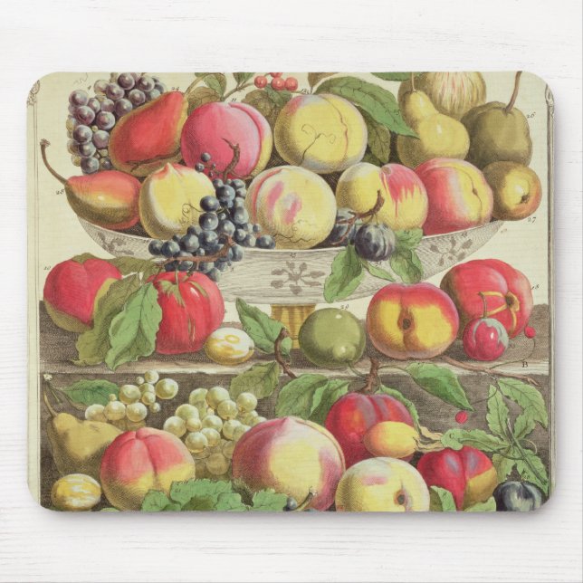 Tapis De Souris Septembre, de 'douze mois de fruits (Devant)