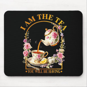 Tapis De Souris Serai le thé aura humour britannique sarcastique