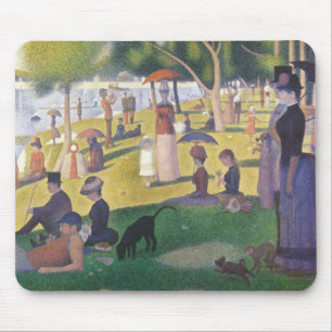 Tapis De Souris Seraut "dimanche après-midi sur l'île "