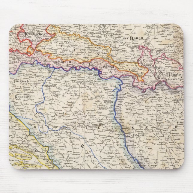 Tapis De Souris Serbie, Bosnie (Devant)