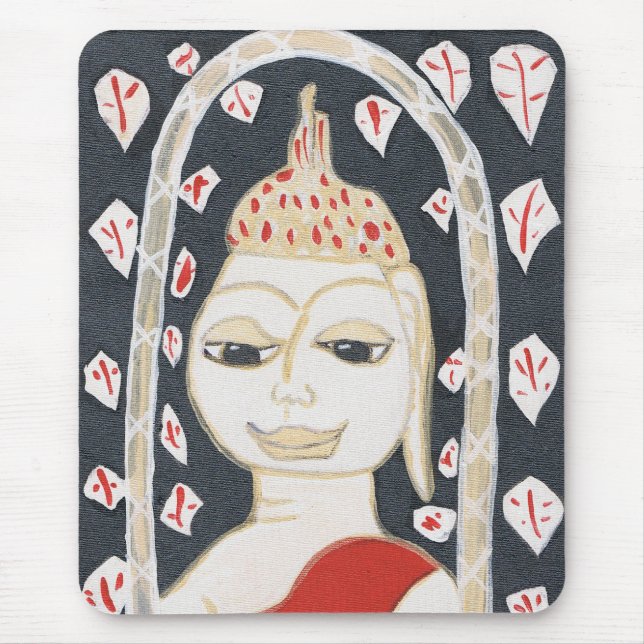 tapis de souris serein de Bouddha (Devant)