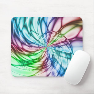 Tapis De Souris Serendipité   Multicolor Fractal Art