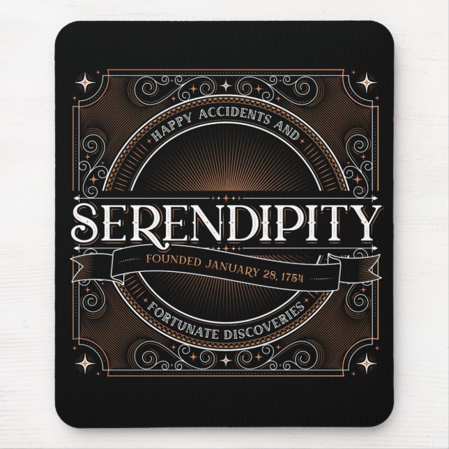 Tapis De Souris Serendipity Ordinateur Mousepad (Devant)