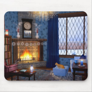 Tapis De Souris Sérénité hivernale Mousepad