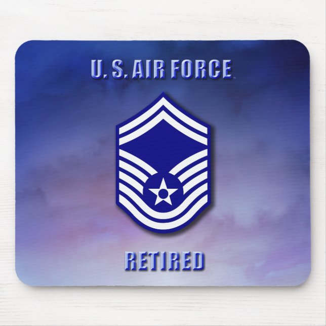 Tapis De Souris Sergent-major principal USAF (Devant)