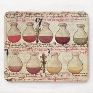 Tapis De Souris Série de cruches pour l'analyse d'urine