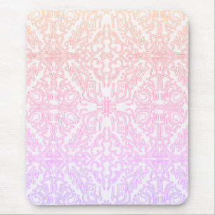 Tapis De Souris Série de motifs de mandala Soft Pink Dream