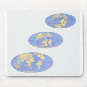 Tapis De Souris Série d'illustrations de la terre