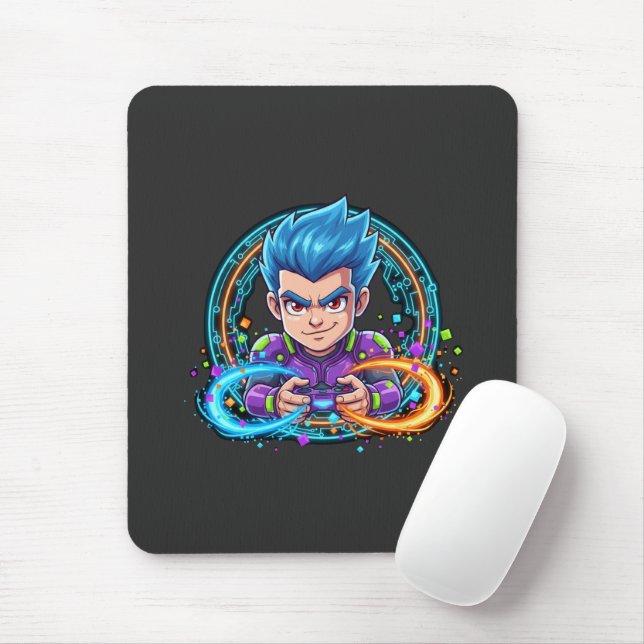 Tapis De Souris Sérieux à propos du jeu drôle  (Avec souris)