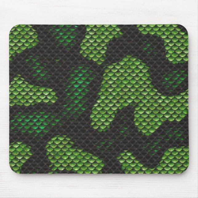 Tapis De Souris Serpent Camo MousePad (Devant)