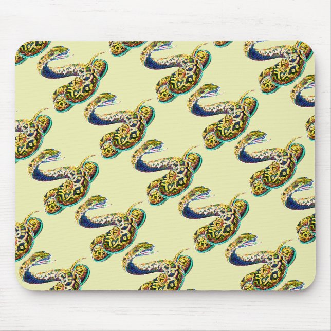 Tapis De Souris Serpent chanceux (Devant)