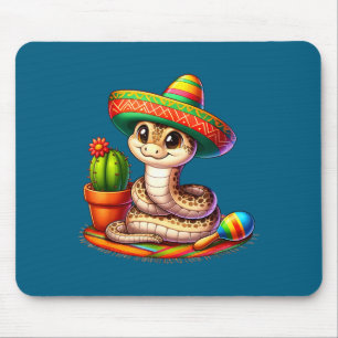 Tapis De Souris Serpent cinco de mayo amateurs de reptiles sombrer