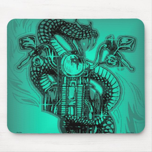 Tapis De Souris Serpent Rider Mousepad (Devant)