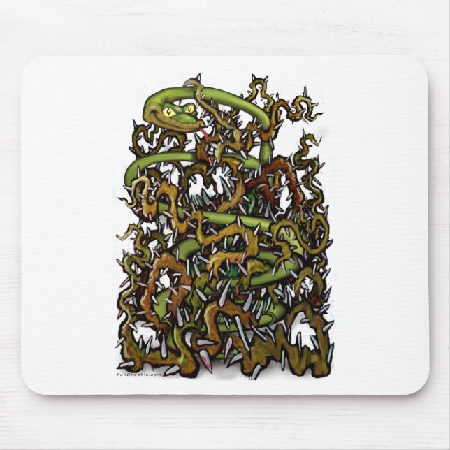 Tapis De Souris Serpent Thorns (Devant)