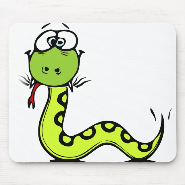 Tapis De Souris Serpent vert (Devant)