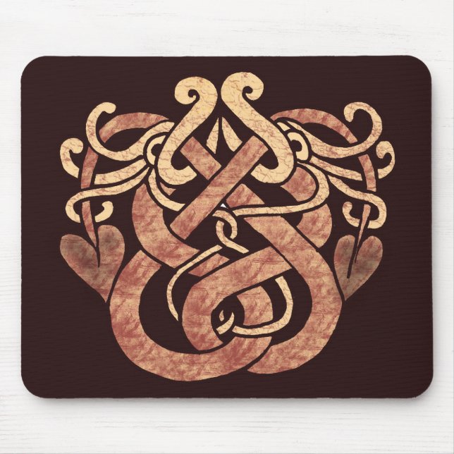 Tapis De Souris Serpents celtiques (Devant)