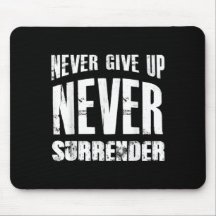 Tapis De Souris Serrure De Motivation N'Abandonne Jamais Me Rendre