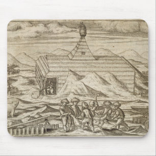 Tapis De Souris Servez d'équipier le massacre et des ours