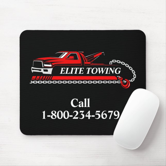 Tapis De Souris Service de remorquage professionnel (Avec souris)