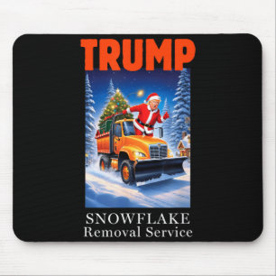 Tapis De Souris Service de suppression des flocons de neige Noël c