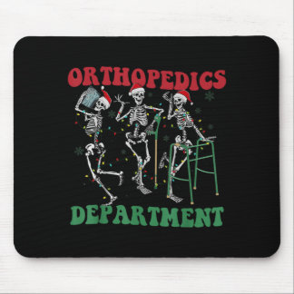 Tapis De Souris Service d'orthopédie du squelette Santa Noël
