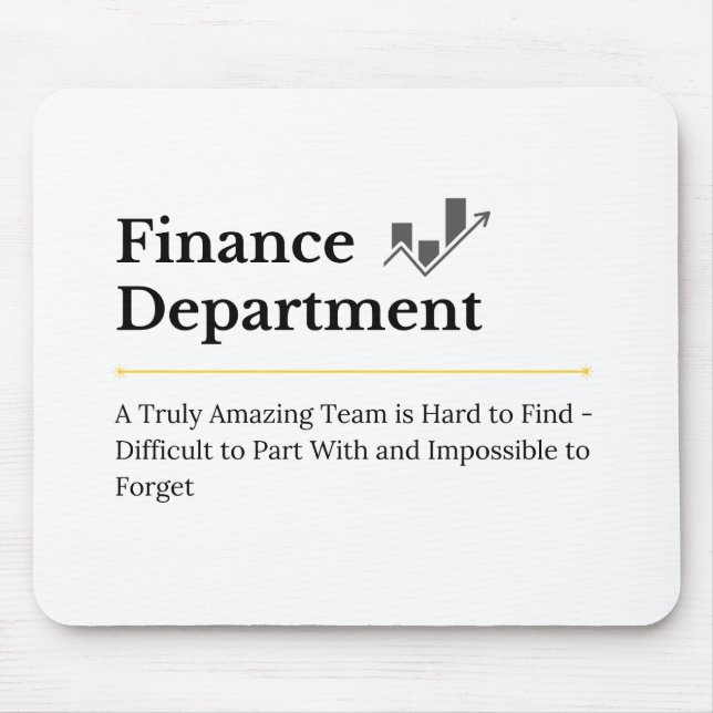 Tapis De Souris Service financier  (Devant)