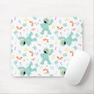 Tapis De Souris Sesame Street   Rosita modèle de griffonnage music