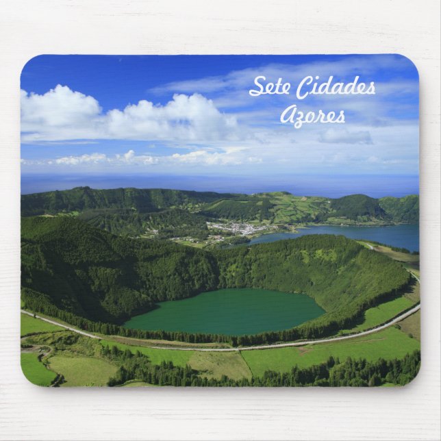 Tapis De Souris Sete Cidades - les Açores (Devant)
