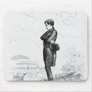 Tapis De Souris Seul gauche, Rastignac a marché quelques étapes