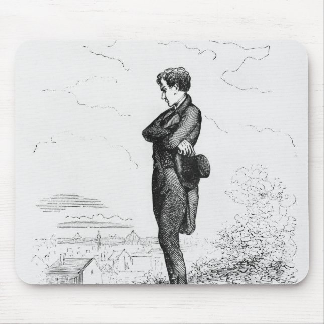 Tapis De Souris Seul gauche, Rastignac a marché quelques étapes (Devant)