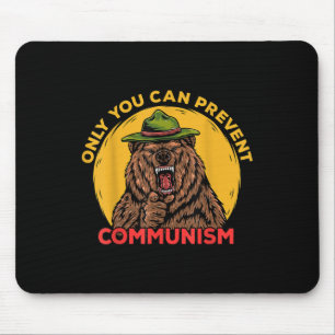 Tapis De Souris Seul Vous Pouvez Empêcher Le Tee De L'Ours De Camp