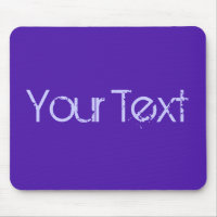 SEULEMENT COULEUR/violette + votre texte