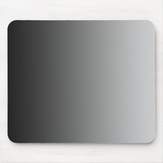 Tapis De Souris SEULEMENT dégradés de COULEUR - gris noir (Devant)