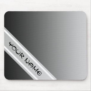 Tapis De Souris SEULEMENT dégradés de COULEUR - gris noir + votre