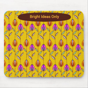 Tapis De Souris Seules les Idées Lumineuses Citation de Fleur de T