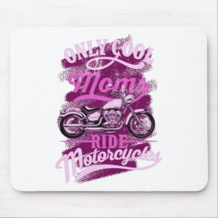 Tapis De Souris Seules Les Moms Cool Ride Motorcyles Drôle Pour Le