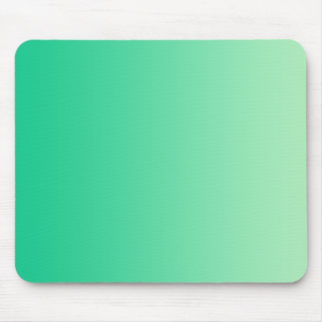 Tapis De Souris SEULS gradients de COULEUR - vert océan (Devant)