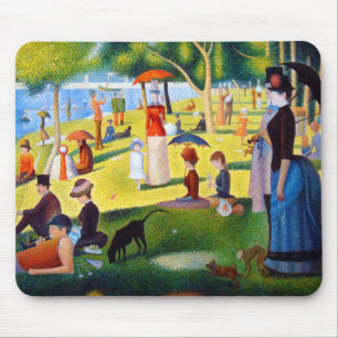 Tapis De Souris Seurat : Un dimanche à la La grand Jatte