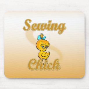 Tapis De Souris Sewing Chick