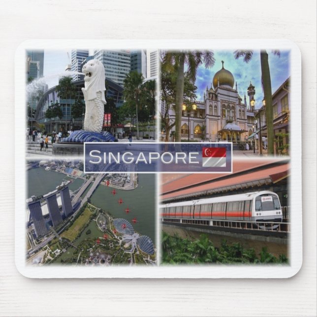 Tapis De Souris SG Singapour (Devant)