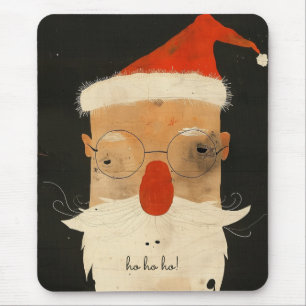Tapis De Souris Shabby Père Noël