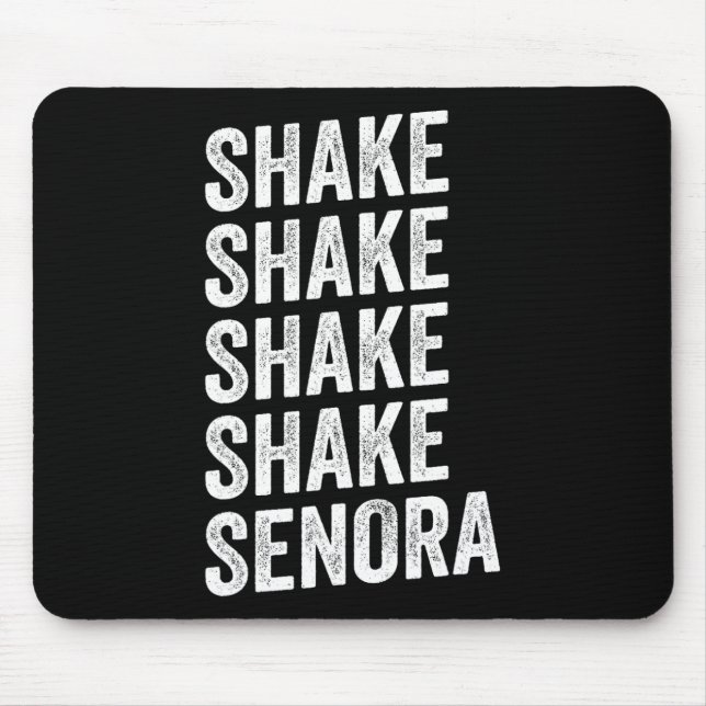 Tapis De Souris Shake Senora Halloween (Devant)