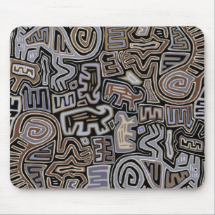 Tapis De Souris Shaman Peyote Serpent spirituels rituels