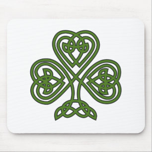 Tapis De Souris Shamrock celte - Jour de la Saint Patrick