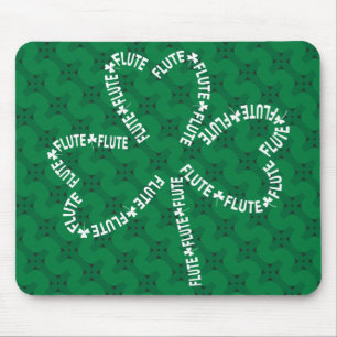 Tapis De Souris Shamrock de texte fluide