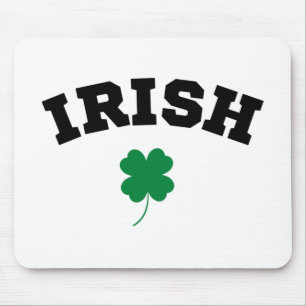 Tapis De Souris Shamrock irlandais St Patrick's