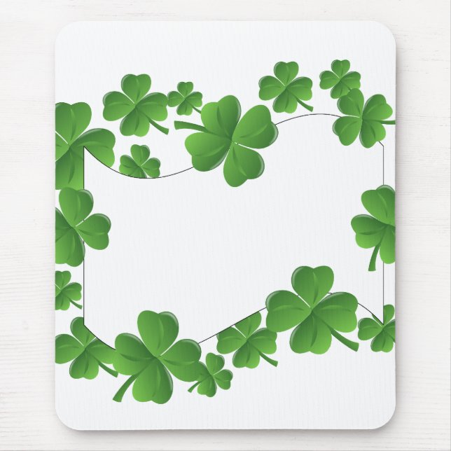 Tapis De Souris Shamrocks (Devant)
